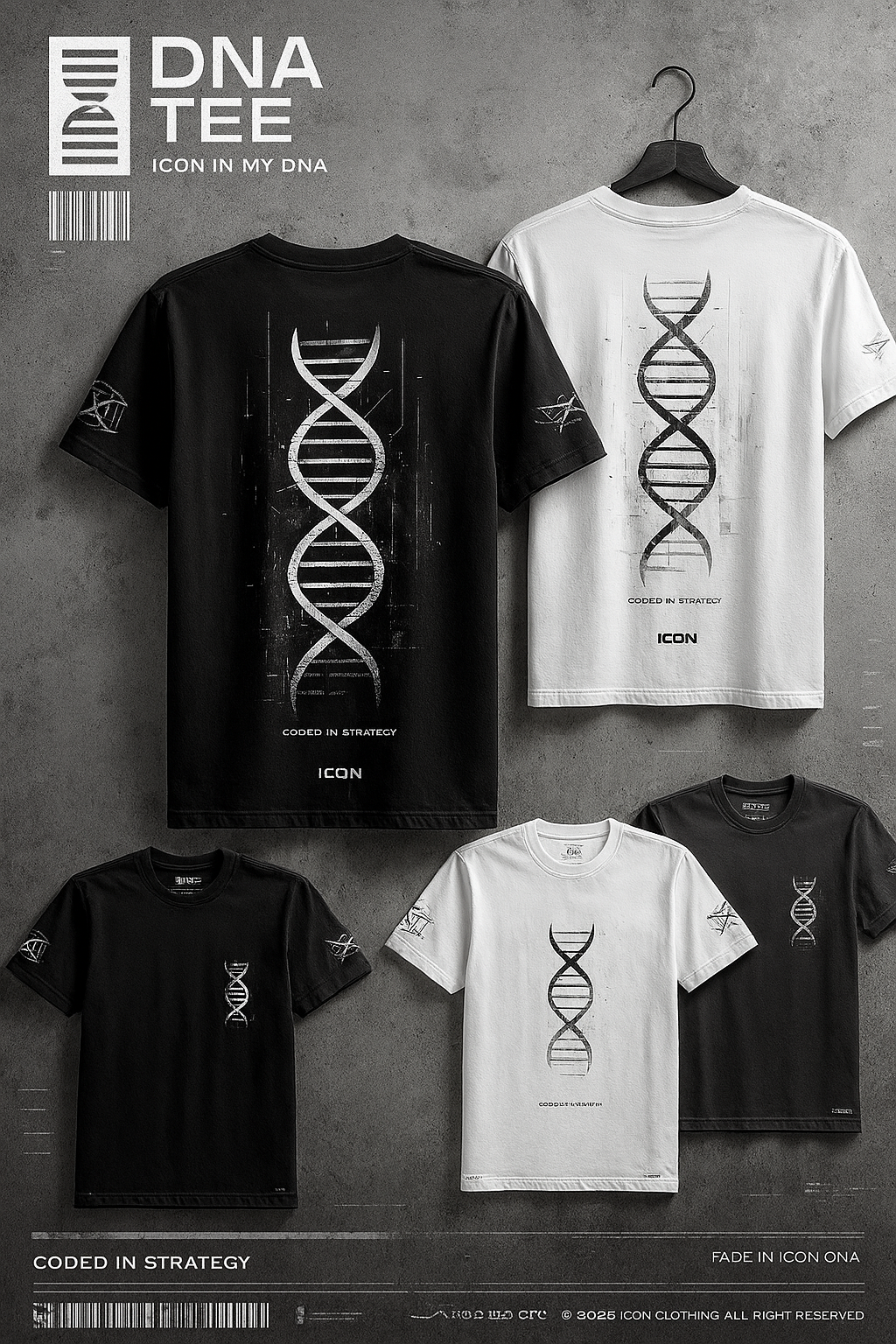ICON DNA perfect fit tee