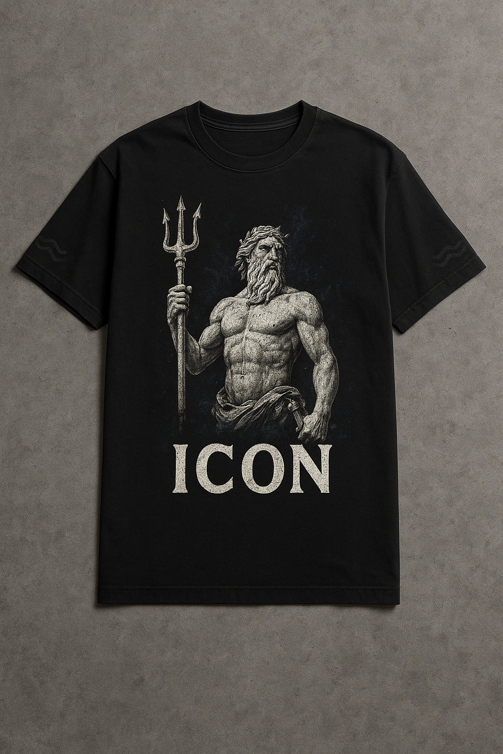 Poisedon graphic tee